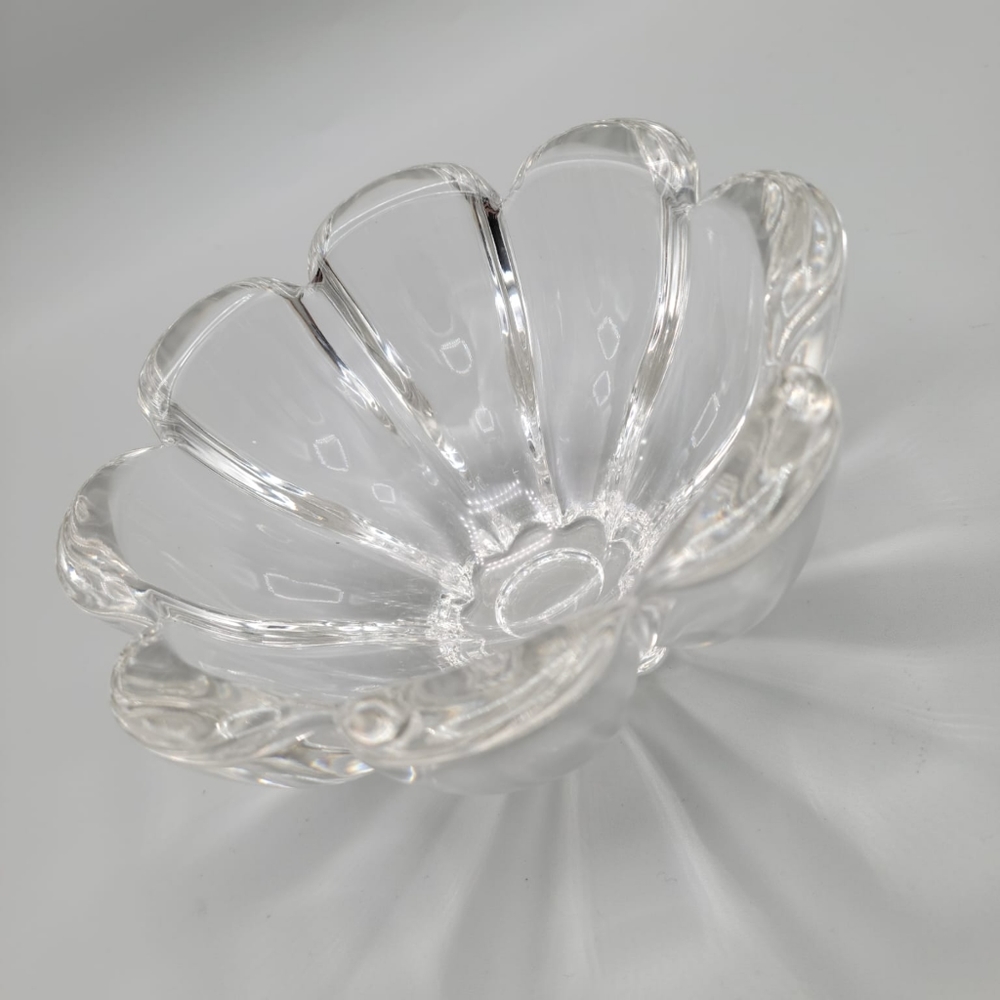 ⬇️Clear Shannon Crystal Flower Bowl